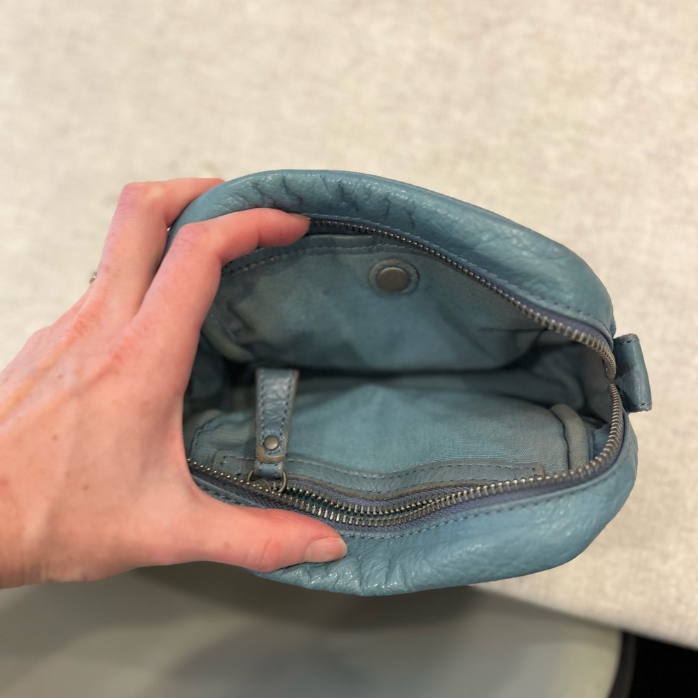 Liebeskind Teal Leather Pouch - Picture 5 of 5